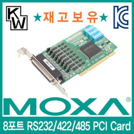 MOXA CP-118U 8Ʈ PCI RS232/422/485 øī(