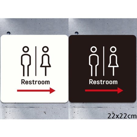 Restroom ȭǥ  簢ȳ 22 ɼ 2