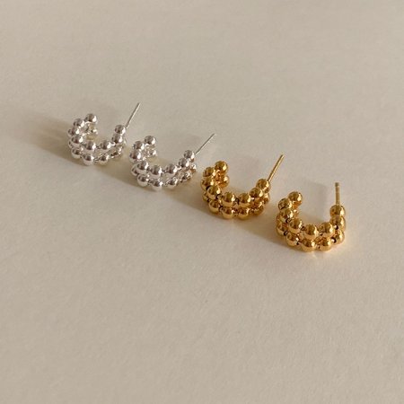 (925 Silver) Dayni earrings E 82