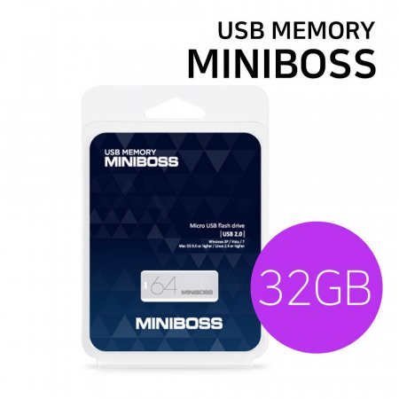 USB޸ ī (MINIBOSS) 32GB ̴ 