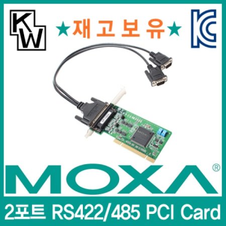 MOXA() CP-132UL-DB9M 2Ʈ PCI RS422 485 øī(PC)
