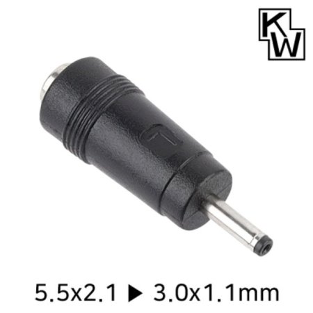 KW KW-DC04A 5.5x2.1 to 3.0x1.1mm ƴ ȯ 