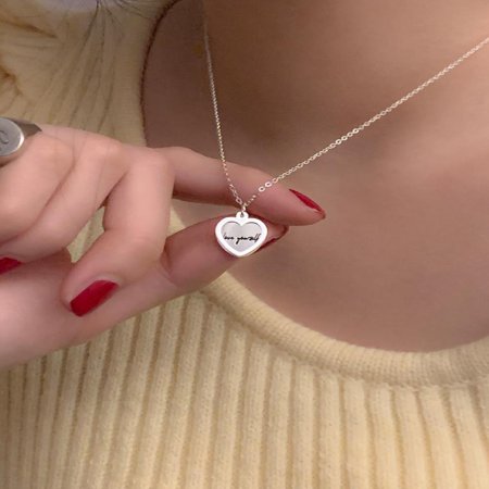 [] Love yourself necklace N 13