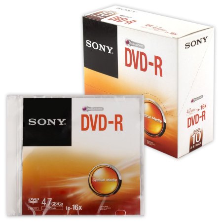 SONY DVD DVD-R 4.7GB 16x 10P DVDRW ̵