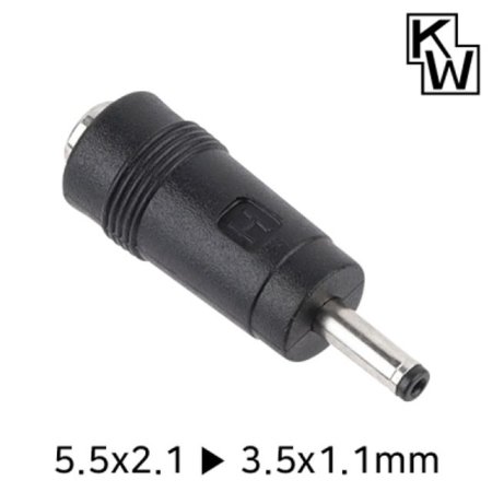  KW KW-DC06A 5.5x2.1 to 3.5x1.1mm ƴ