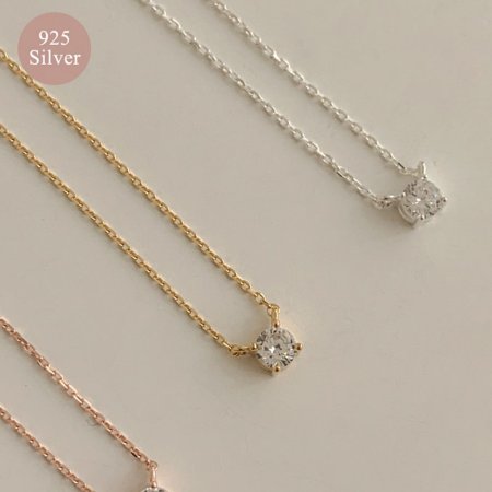 (925 silver) One of necklace A 03