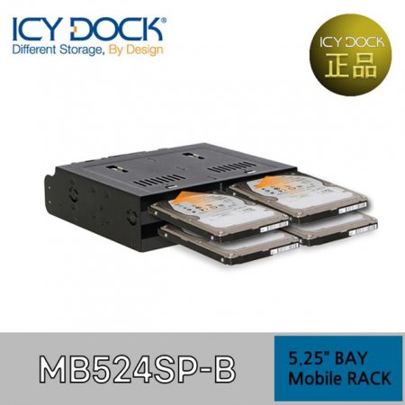 ICYDOCK MB524SP-B 2.5 HDD/SSD 4BAY ϵ巢 ̵