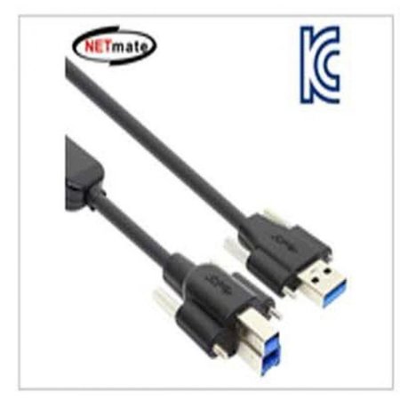 (K) USB3.0 AM(Lock)-BM(Lock)  5M /Ƽ Ÿ/ Screw Lock Ŀ/ ī޶/ ӽź  (ǰҰ)