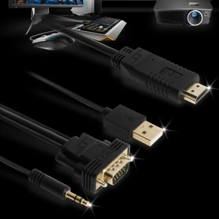VGA to HDMI ƮPC TVƮ  3M