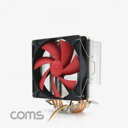 Coms CPU  120mm Red