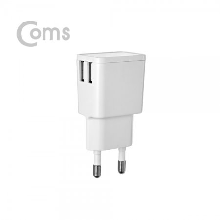 Coms G POWER  5V 2.0A 2 Ʈ CŸ WHITE