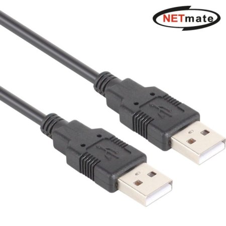 ݸƮ NMC-UA220BK USB2.0 AM-AM ̺ 2m 