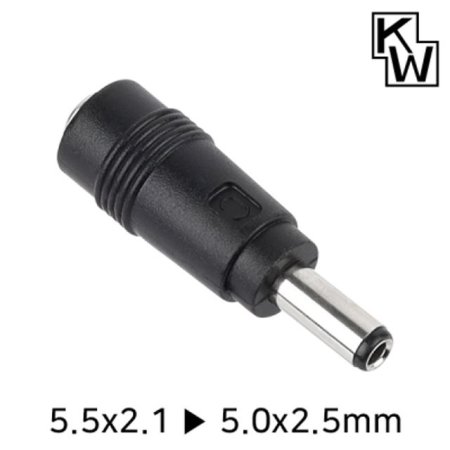  KW KW-DC12A 5.5x2.1 to 5.0x2.5mm ƴ