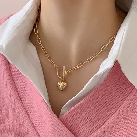 Love Point Chain Necklace N 138