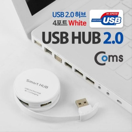 USB 2.0 Ƽ  4Port   White 