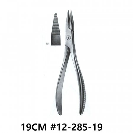 NS WIRE HOLDING PLIER  19CM 12-285-19 