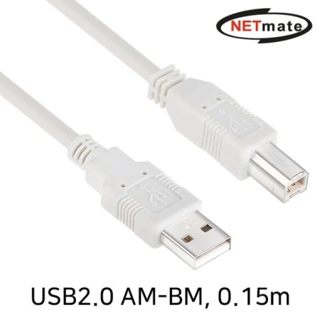NETmate NMC-UB2015 USB2.0 AM-BM ̺ 0.15m