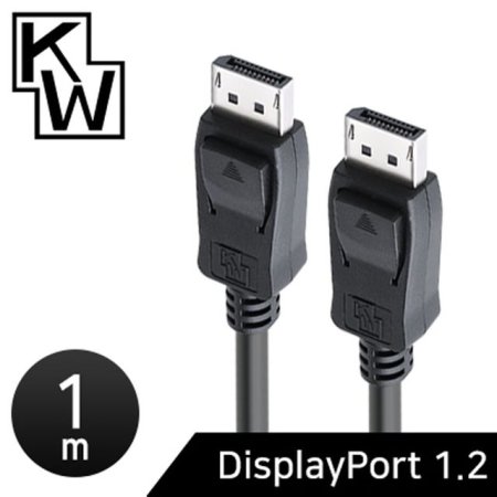 (ǥǰ)KW KW10P DisplayPort 1.2 ̺ 1m