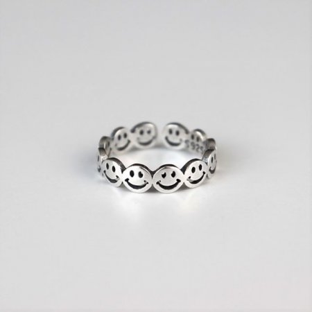 (Silver925) Smile cover ring