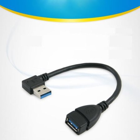 Coms USB 3.0  (M F)  90  Black