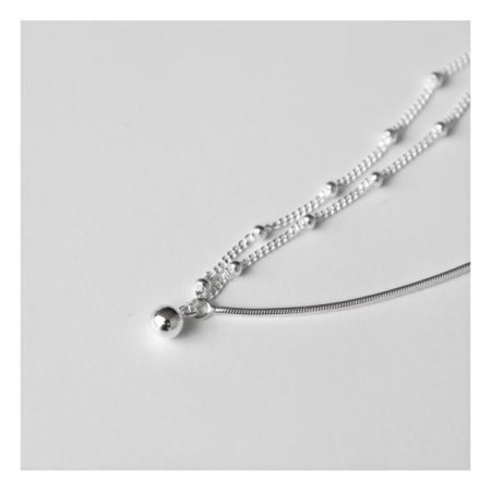 Silver925 Unbalance ball bracelet