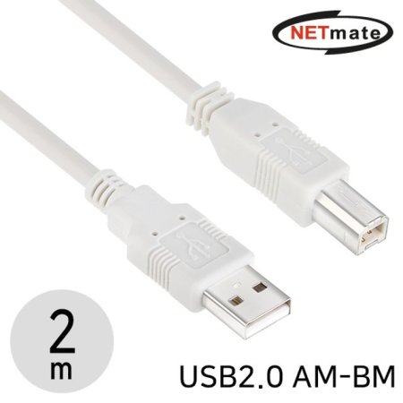 NETmate NMC-UB220 USB2.0 AM-BM ̺ 2m