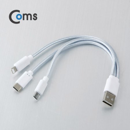 Coms USB 3.1 ̺(Type C) 3in1 20cm Y