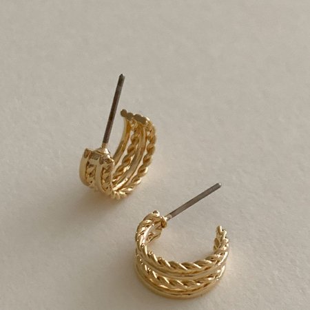 royal ring earrings E 165