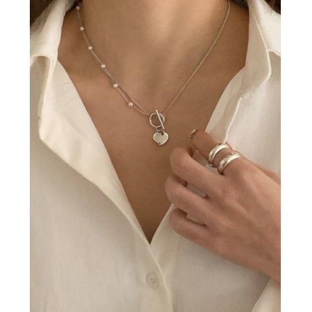 Toggle pearl necklace N 111