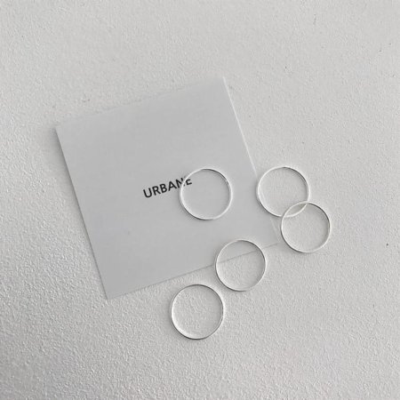 Silver925 Thin ring1mm