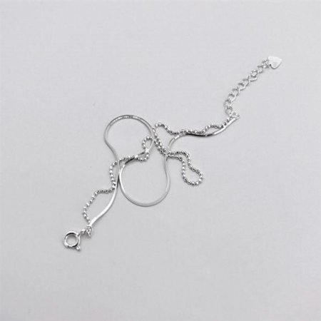 Silver925 Double chain bracelet