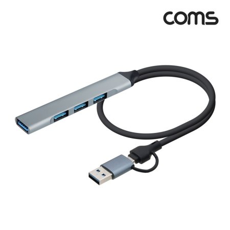 Coms 4 IN 2   4Ʈ Type C USB 4Port U