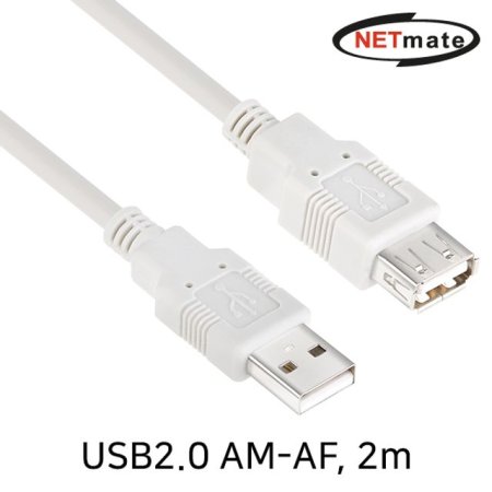 NETmate NMC-UF220 USB2.0  AM-AF ̺ 2m
