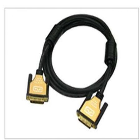 (K) DVI-D ũ ̺ Gold Metal 3M /  ̺/DVI Dual Type DVI-24P 1/DVI-24P 1(GOLD METAL) (ǰҰ)