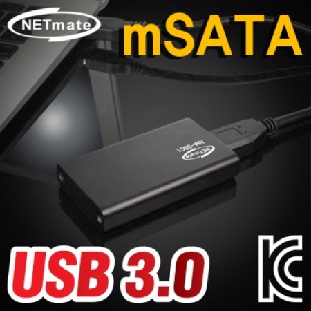 NETmate NM-SSC1 USB3.0 Mini SATA SSD ˷̴ ̽(SSD)