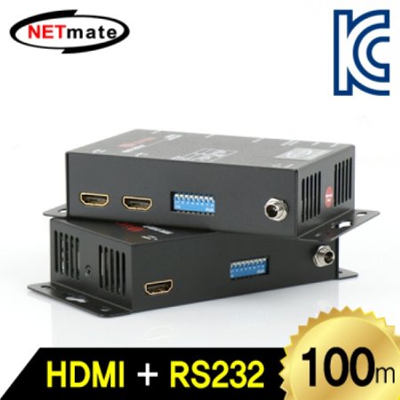NETmate HDMI-ENW HDMI+RS232 1:1 ( + Ʈ)(Ethernet Base 100m)
