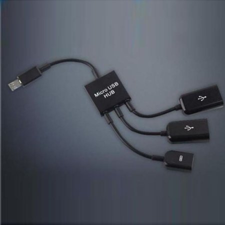 ڵ OTG Ƽ  USB 2Ʈ MIcro USB 1