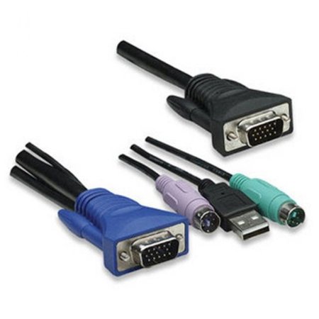 Intellinet KVM ̺ 3M - 524629/ 524643 ǰ/̺(USB/HDMI) (ǰҰ)