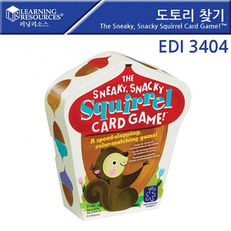 ׸ҽ) 丮 ã  EDI3404 The Sneaky Snacky Squirrel Card Game