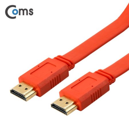 Coms HDMI ̺(FLAT) 1.5M Orange