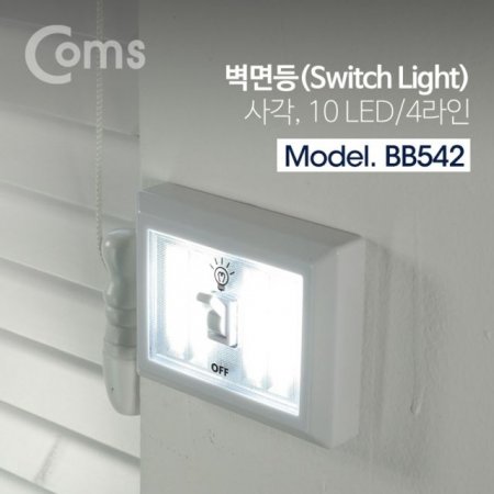 Coms LED ġ Switch Light 簢 10 LED 4