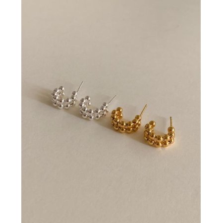 (925 Silver) Dayni earrings E 82