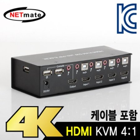 NETmate NM-HK04P HDMI KVM 41 ġ(USB//P