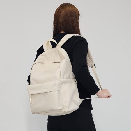 깔끔한 디자인 베이직 기본백팩 학생백팩 여행 책가방