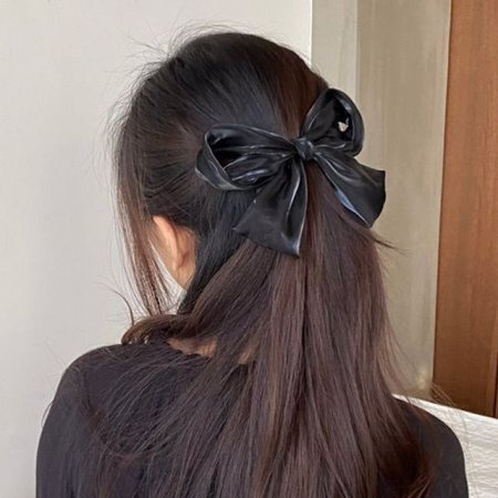 big ribbon hair pin