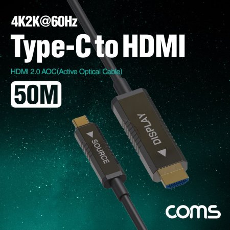 USB 3.1 Type C to HDMI 2.0  ̺ 50M