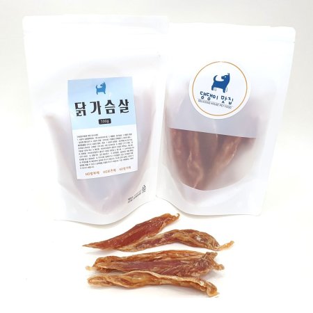 국내산 닭가슴살 강아지 간식 육포 댕댕이 맛집 100g
