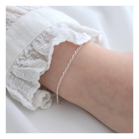 Silver925 Slim chain bracelet