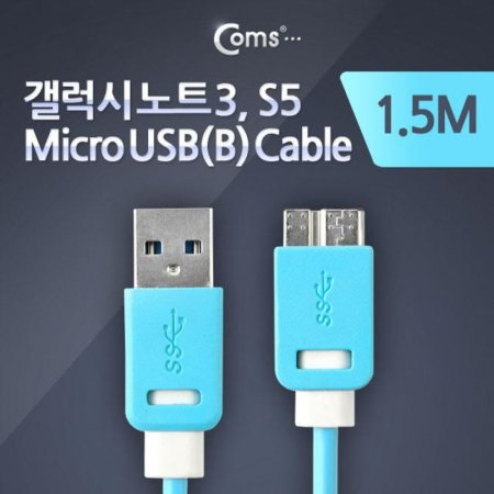  Ʈ3 S5/Micro USB(B) ̺ Sky Blue 1.5/̺(USB/HDMI) (ǰҰ)