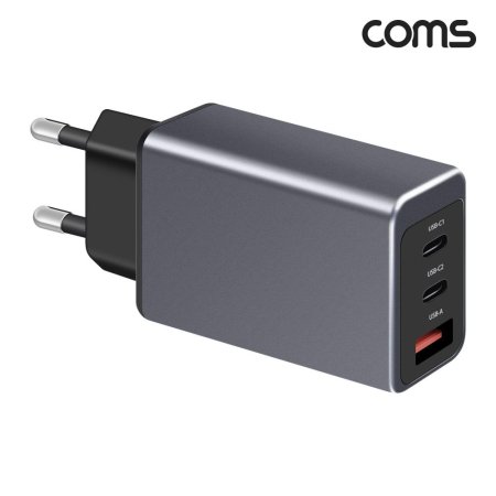 Coms 65W 3Ʈ GaN  USB CŸ PD3.0 PPS